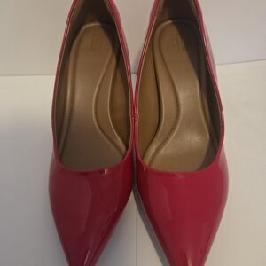 Nordstrom Red Patent Leather Heels Size 11